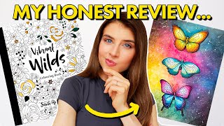Sarah Renae Clark’s NEW Coloring Book! // My Honest Review + Completed Page 🌈