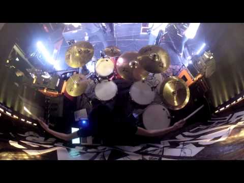 Betraying The Martyrs Man Made Disaster live - Drum Cam Boris Le Gal