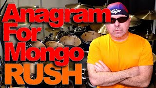 Anagram (For Mongo) - RUSH - Drums