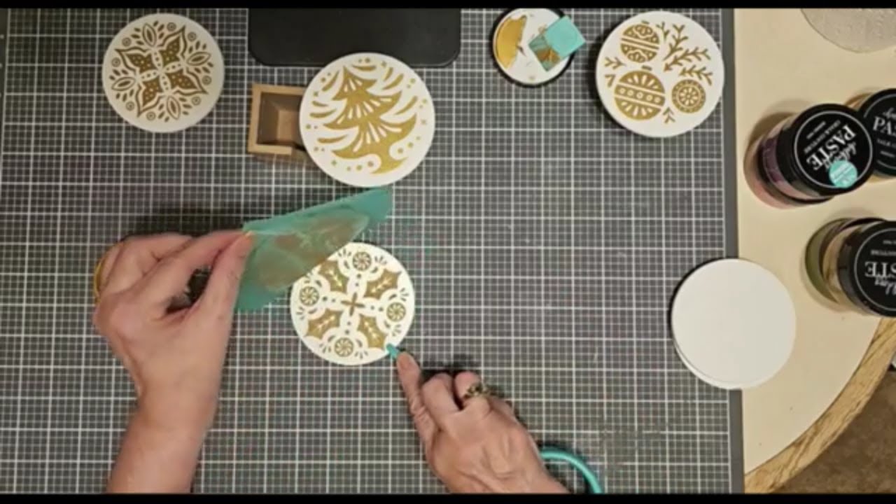 Discover the Magic of Boutique Coasters! (Cheers and Merry)  #chalkcouture #diy