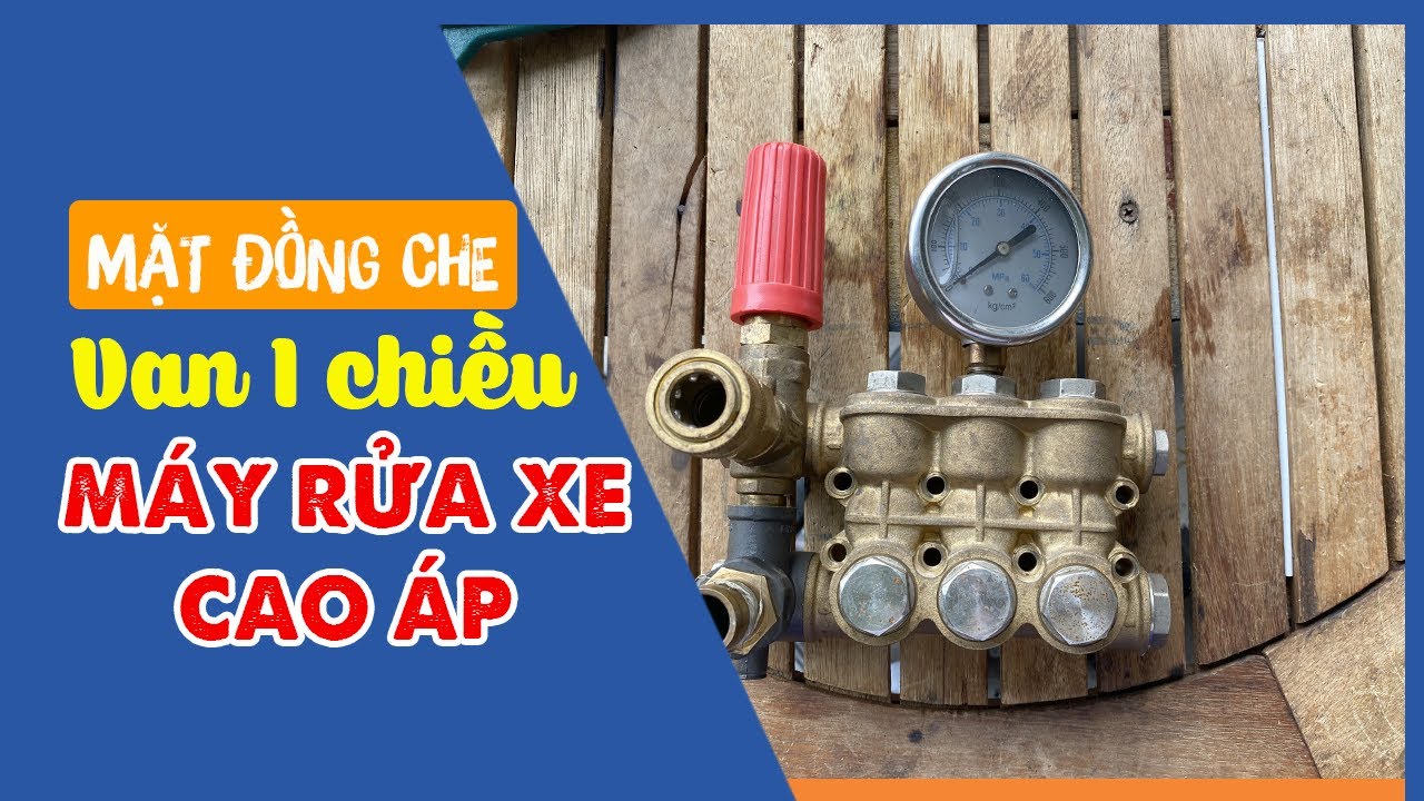 Mặt đồng che van 1 chiều máy rửa xe cao áp 20