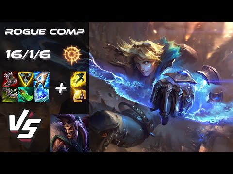 Rogue Comp BOTTOM Ezreal vs Draven - EU Challenger Patch 14.17