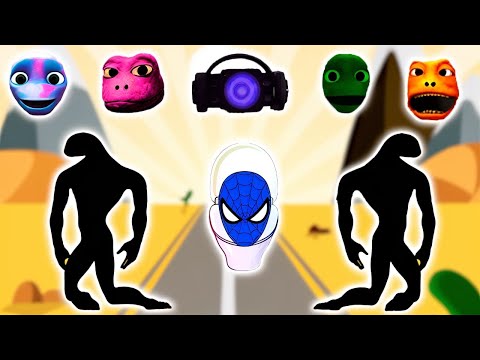 Toilet Anti-Patila Wrong Heads Patila and Dame tu Cosita with Camera Man Challenge Game Dance 2
