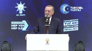 Cumhurbaşkanı Erdoğan, AK Parti Genel Başkanlığına yeniden seçildi