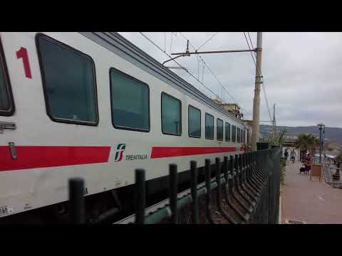 E414 LIVREA IC SUN IN LIGURIA!!!!! #Transiti in spiaggia 3/19