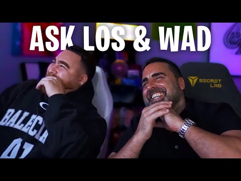 LosPollosTV And Dad Get Trolled Giving Viewers Life Advice! (ASK LOS & WAD)