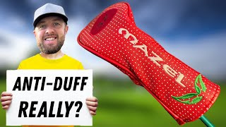 Beginner Tests the ANTI-DUFF Wedge! Perfect for Tricky Lies? #chipping #golf 