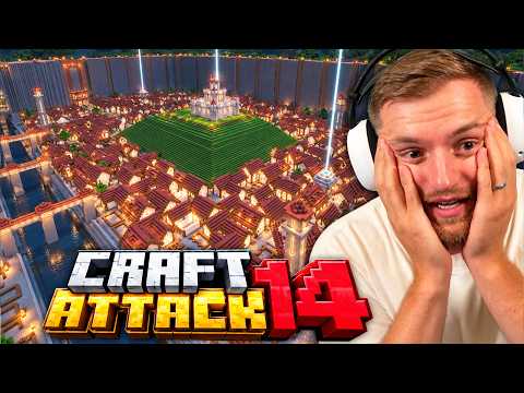 🤯😱Die VOLLE HAUSBAU PSYCHOSE in CRAFT ATTACK 14 - Ich RASIERE alles im HÄUSERBAU XL - Folge 16