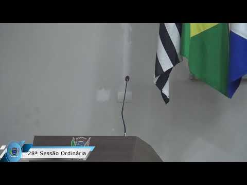 28ª Sessão Ordinária  da  Câmara Municipal de Álvares Machado - SP