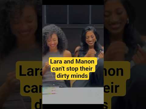 Lara and Manon can't stop their dirty minds😉#katseye #lara #manon #talkkpop #shorts