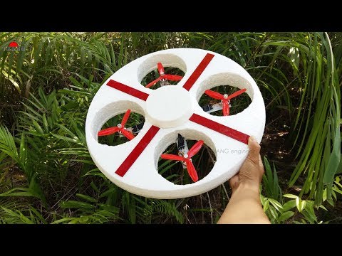 How to make UFO Drone that 100% fly Video
