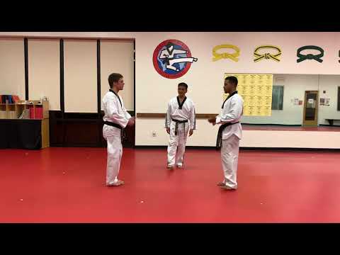 Green Belt One Step Sparring step-by-step