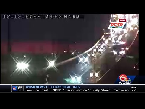 Multi-car crash on the High Rise