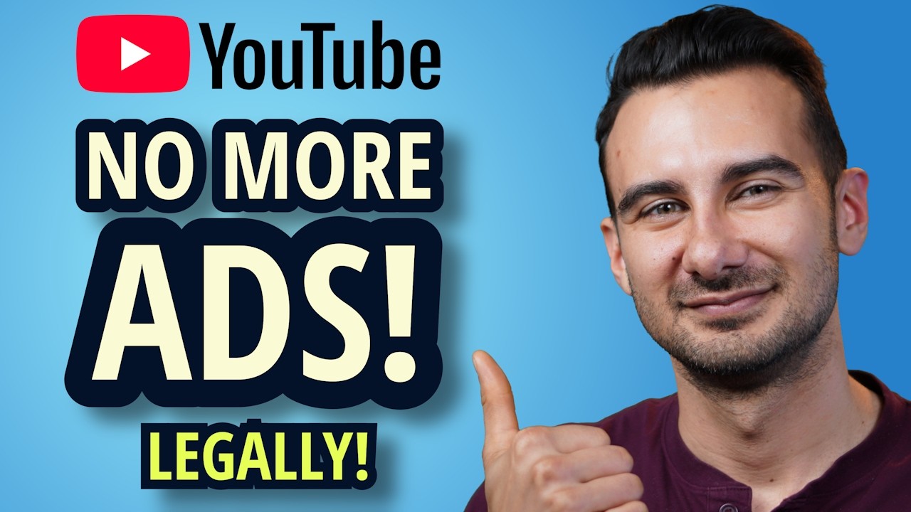 How to Block YouTube Ads -- For Real For Real (LEGAL)