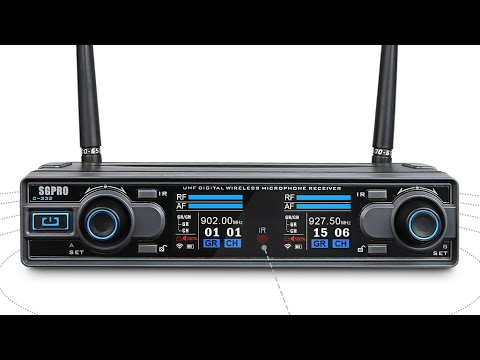 SGPRO D-332 Changing Frequency via GR/CH or SCAN