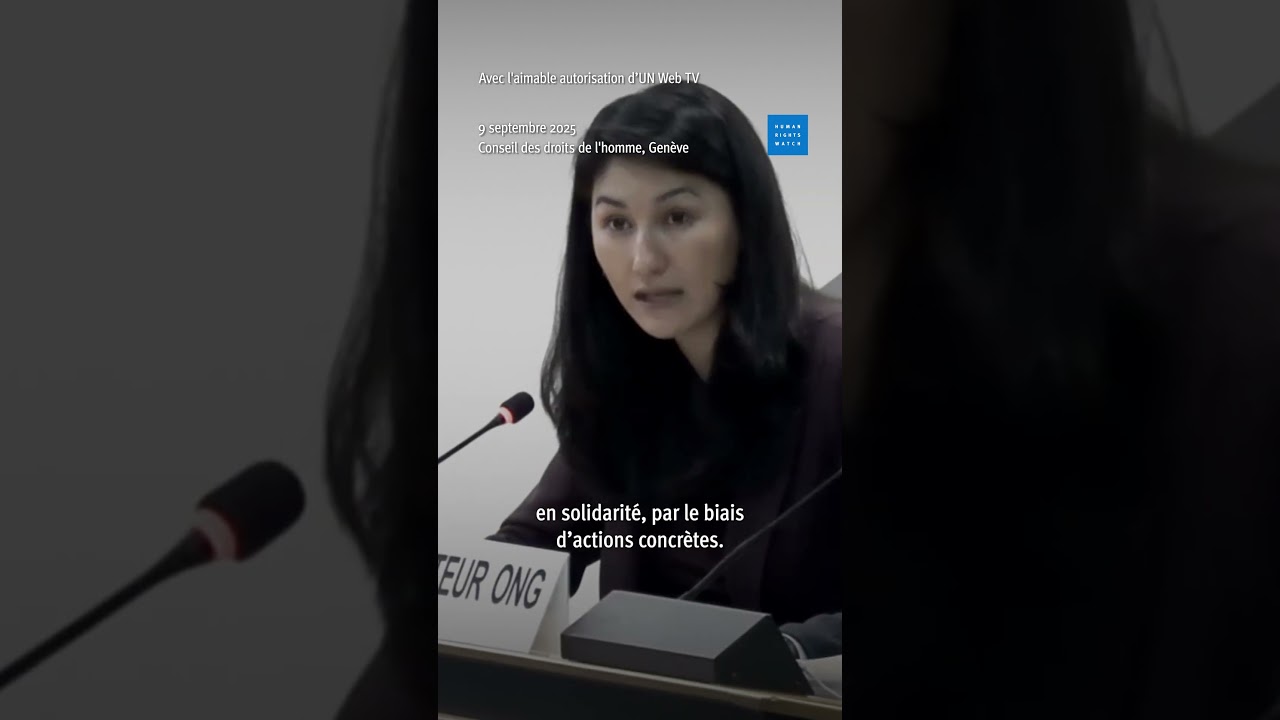 Afghanistan : Déclaration de HRW au CDH