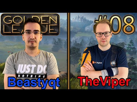 Beastyqt vs GL.TheViper - GOLDEN LEAGUE #08 - Age of Empires IV