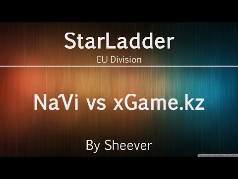 Na'Vi vs xGame.kz - StarLadder Season X - Groupstages