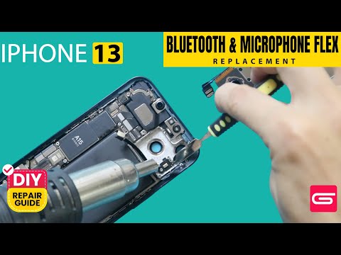 iPhone 13 Bluetooth and Top Microphone Flex Replacement