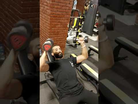 Incline Dumbbell Flyes With A Twist