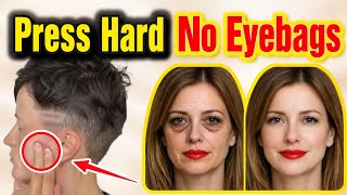 👁️Drain Eye Bags In 60 Seconds!  JUST Press This Muscle to