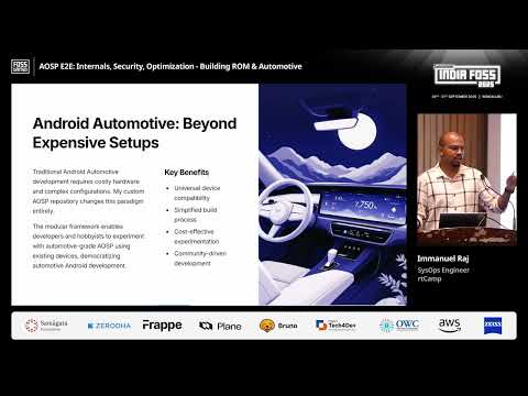 AOSP E2E: Internals, Security, Optimization - Building ROM & Automotive