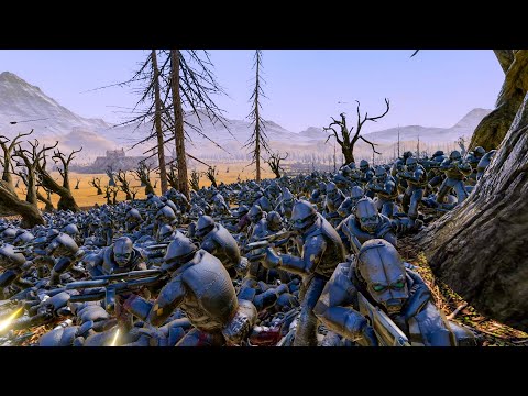 17000 Combine Soldiers VS 22000 Goblin Rangers  - Ultimate Epic Battle Simulator 2 UEBS 2