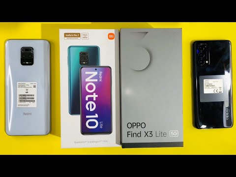 Xiaomi Redmi Note 10 Lite vs Oppo Find X3 Lite