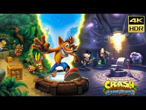 Crash Bandicoot N. Sane Trilogy Gameplay 4K HDR PS5