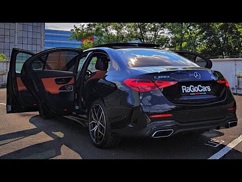 2022 Mercedes C Class AMG | new C 300d Sedan - Sound, Interior, Exterior, Features and Drive