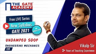 GATE 2021 | Undamped SDOF System | Vibration | Engineering Mechanics GATE Lectures