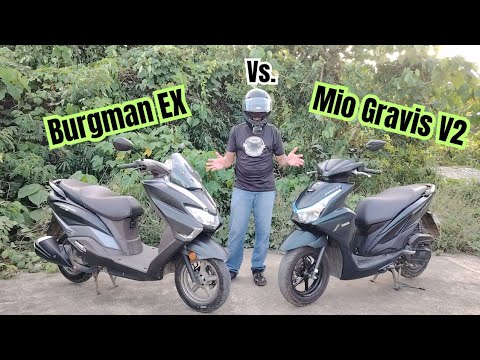 Burgman Ex vs. Mio Gravis V2/ @brosmotorides6170