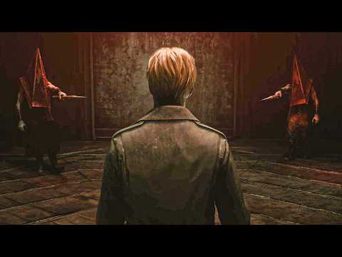 Silent Hill 2 Remake - Two Pyramid Heads Final Boss Fight (4K)