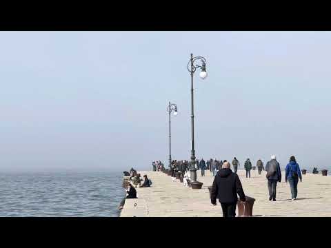 Trieste Enveloped In Light Fog This Tuesday Afternoon