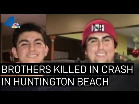 Teen Brothers Killed in Huntington Beach Car Crash | NBCLA