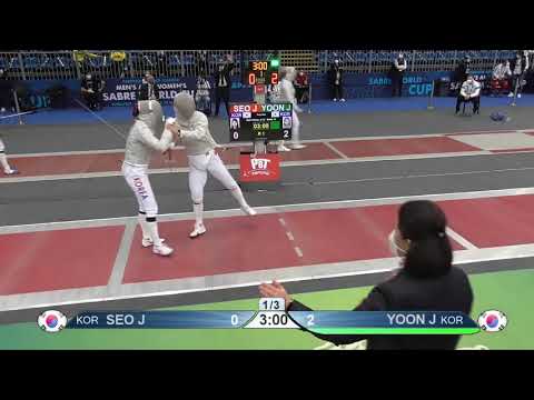 Budapest 2021 SWS - L32 - Seo KOR v Yoon KOR