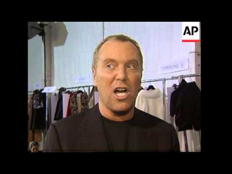 Emanuelle Beart was among the guests at the Celine show