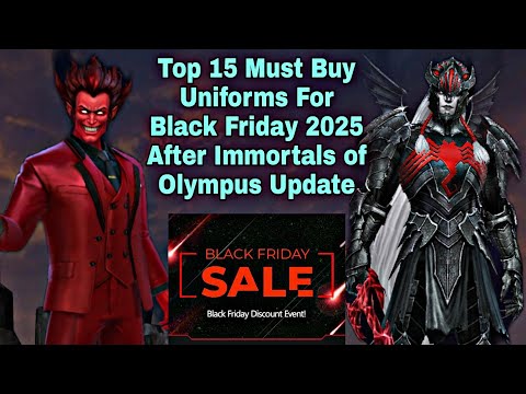 Top 15 Must Buy Uniform For Black Friday 2025 After Immortal of Olympus Update - Marvel Future Fight