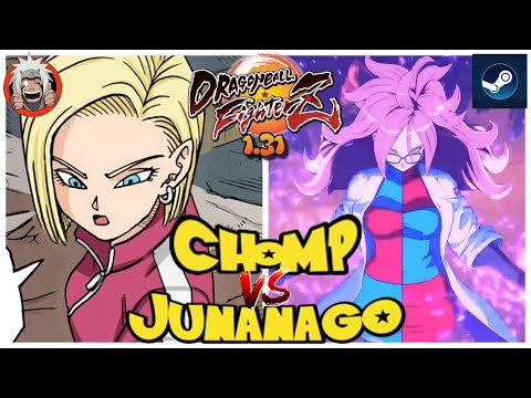 DBFZ Chomp vs Ju_Nanago - des combats incroyables - Ver 1.31
