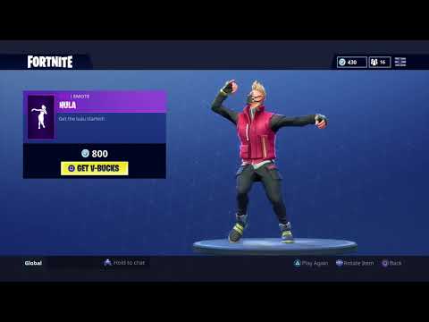 FORTNITE HULA EMOTE! (1 HOUR)