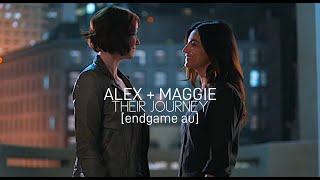 alex and maggie  their journey +endgame au