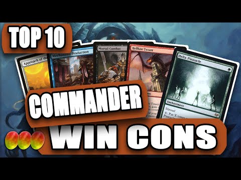 Top 10 Commander Win Cons | EDH | triplemangothreat