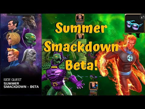 Summer Smackdown Boss Rush Beta! Live! - Marvel Contest of Champions