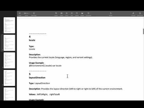 dc4p presents: "SwiftUI Environment Values (List)"