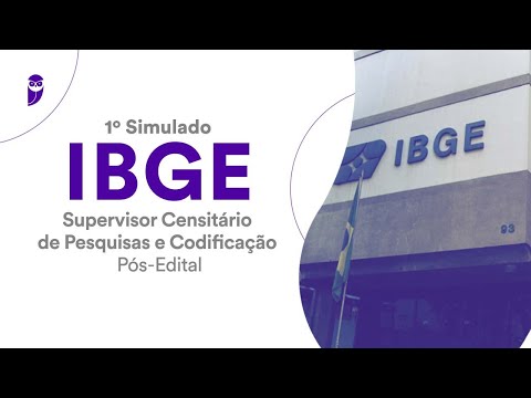 1º Simulado IBGE – Supervisor Censitário de Pesquisas e Codificação - Correção