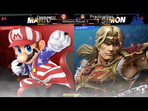 ECG Weekly 2/15/2020 - Winners Round 3 - Dominator(Mario) Vs Practicalities(Richter/Simon) - SSBU