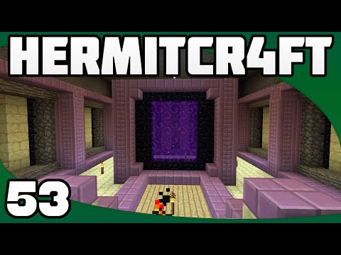 Hermitcraft 4 - Ep. 53: Starting the End Portal Room