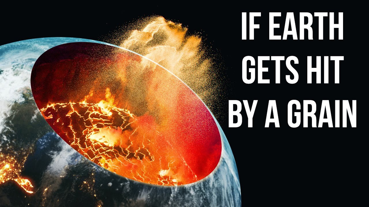 What If a Grain Of Sand Hits The Earth At 99% The Speed Of Light