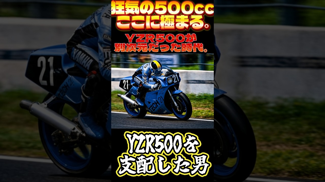 【平忠彦】TZ500〜YZR500 全系譜｜日本GPと鈴鹿8耐を沸かせた伝説