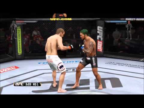 EA Sports UFC - Timothy Elliott vs Louis Gaudinot Gameplay (PS4 HD) [1080p]